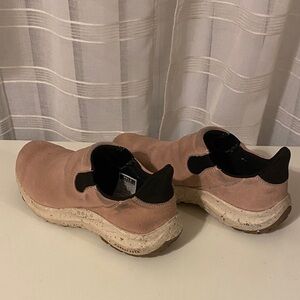 Pink Holo Eco Slip Ons, Fair Condition